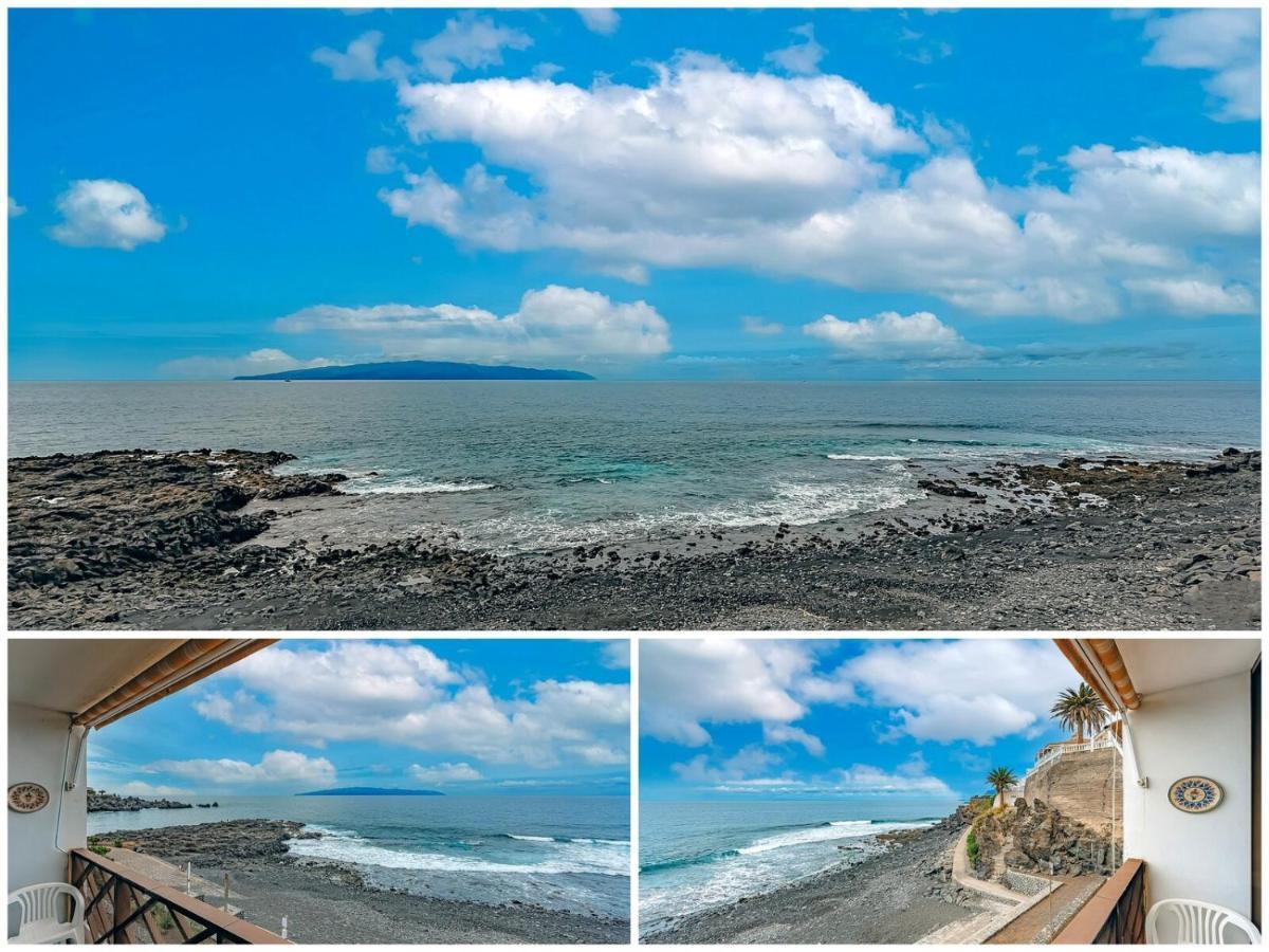 Neptuno Oceanview Suite With Pool And Beach Private Access Puerto de Santiago  Exterior foto